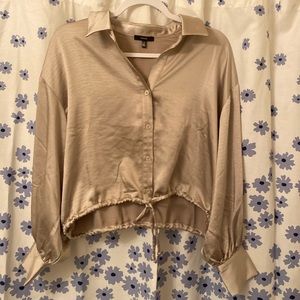 Size small cropped blouse